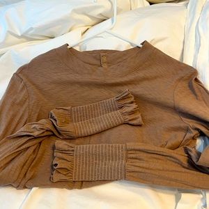 Nation LTD long sleeve elevated tshirt